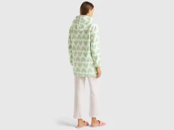 Nightgown with heart print