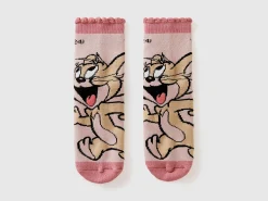 Non-slip Tom & Jerry socks