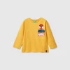 Ochre yellow ©Marvel Spiderman t-shirt