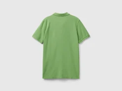 Olive green regular fit polo