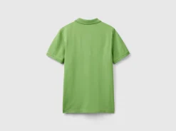 Olive green slim fit polo