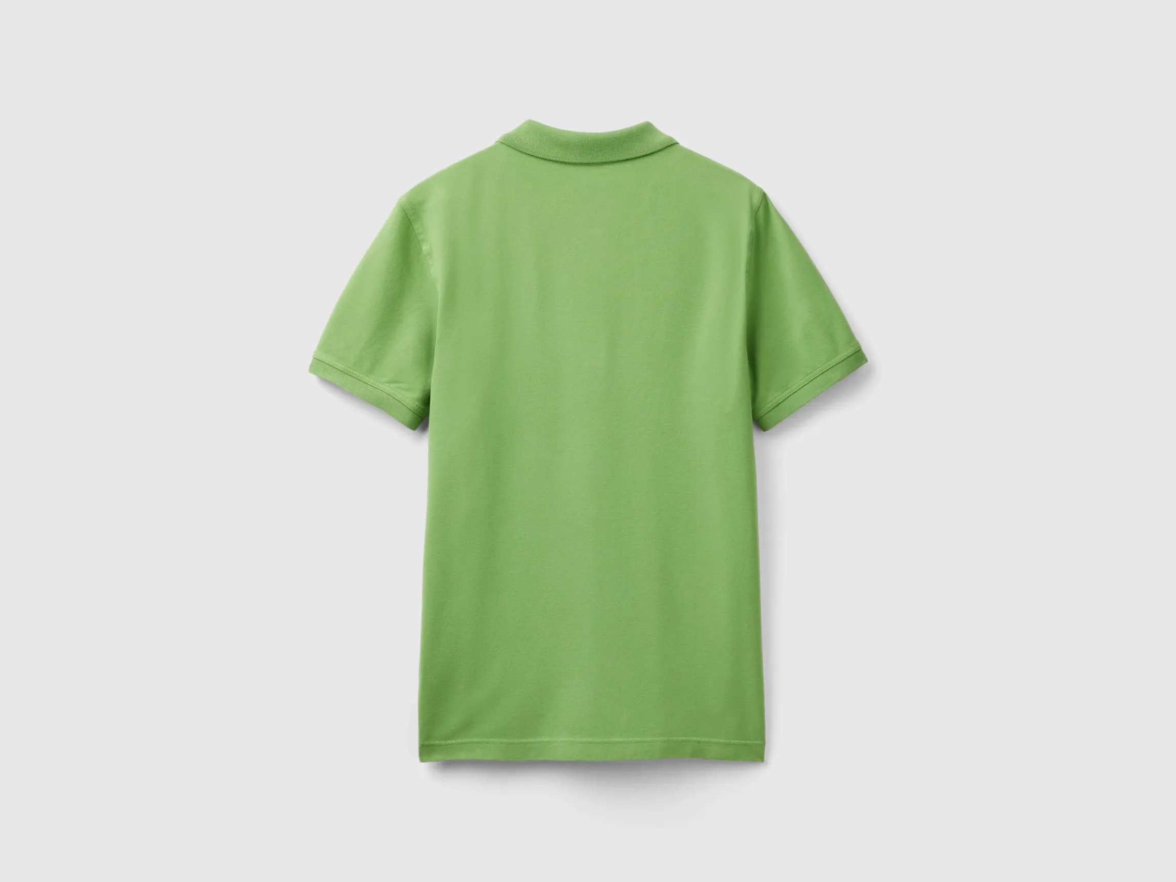 Olive green slim fit polo