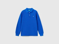 100% organic cotton long sleeve polo