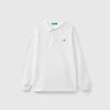 100% organic cotton long sleeve polo