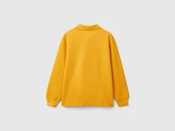 100% organic cotton long sleeve polo