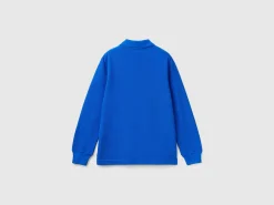 100% organic cotton long sleeve polo