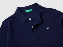 100% organic cotton long sleeve polo