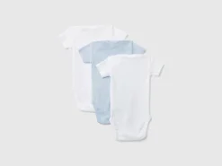 Organic cotton solid color bodysuit set