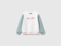 100% organic cotton sweatshirt with logo