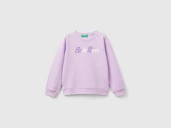 100% organic cotton sweatshirt with logo