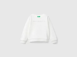 100% organic cotton sweatshirt with logo