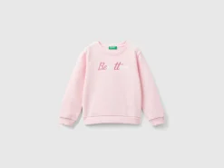 100% organic cotton sweatshirt with logo