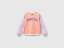 100% organic cotton sweatshirt with logo