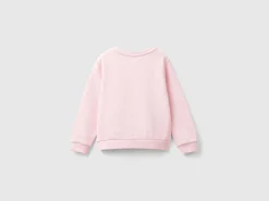 100% organic cotton sweatshirt with logo