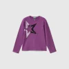 Organic cotton t-shirt with sequins