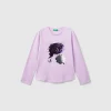 Organic cotton t-shirt with sequins