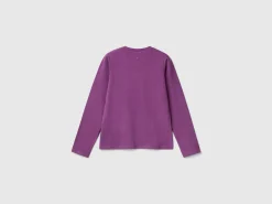 Organic cotton t-shirt with sequins