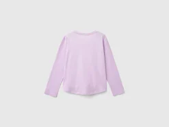 Organic cotton t-shirt with sequins