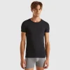 Organic stretch cotton t-shirt