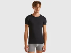 Organic stretch cotton t-shirt