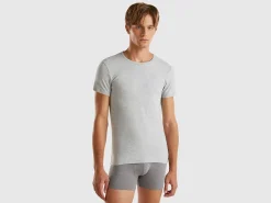 Organic stretch cotton t-shirt