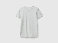 Organic stretch cotton t-shirt