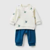 Outfit set in stretch sweat