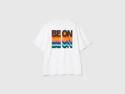 Oversized fit t-shirt in pure cotton