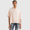 Oversized shirt in Modal® blend