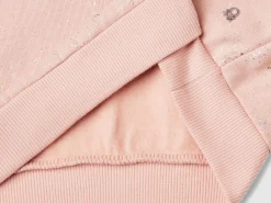 Oversized sweatshirt with glitter
