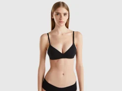 Padded bra in organic cotton