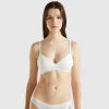 Padded bra in organic cotton