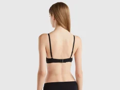 Padded bra in organic cotton