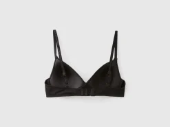 Padded bra in organic cotton