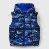 Padded camouflage vest