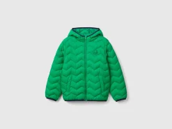 Padded jacket with hood