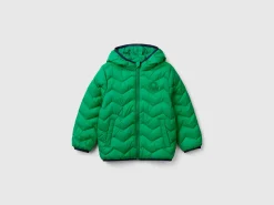 Padded jacket with hood