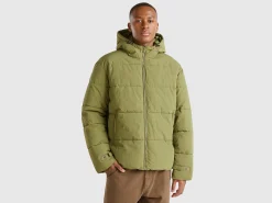Padded jacket with hood