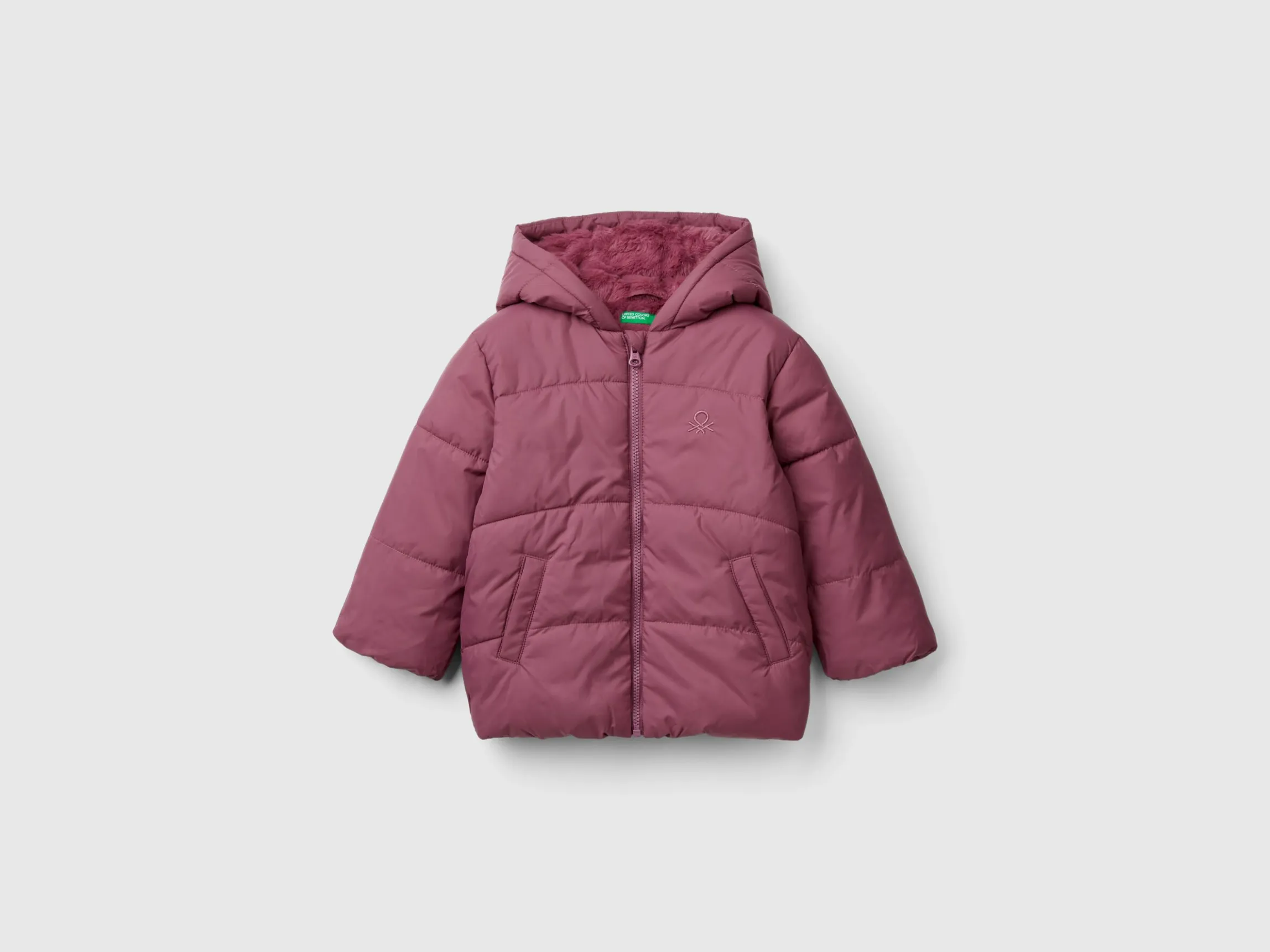 Padded jacket with hood