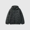 Padded jacket with hood