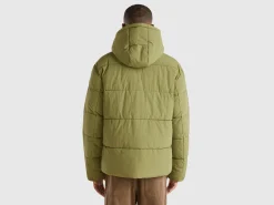 Padded jacket with hood