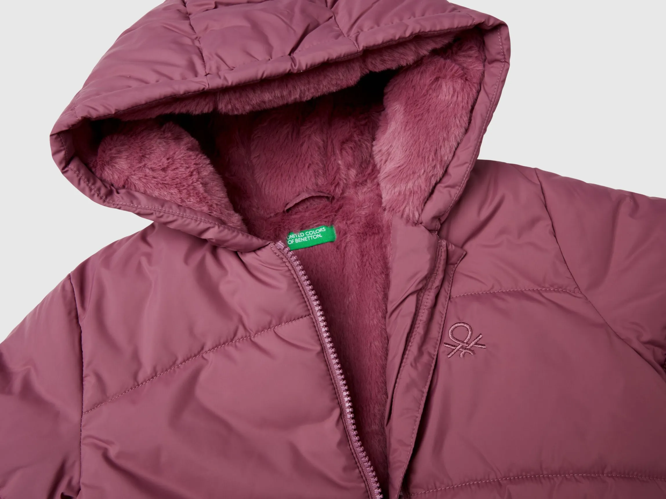 Padded jacket with hood