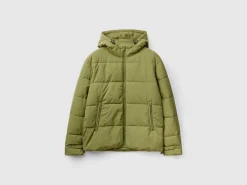 Padded jacket with hood