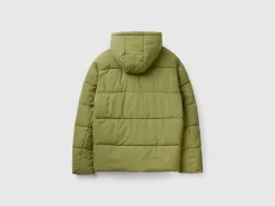 Padded jacket with hood