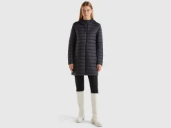 Padded jacket with recycled wadding