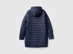 Padded jacket with recycled wadding