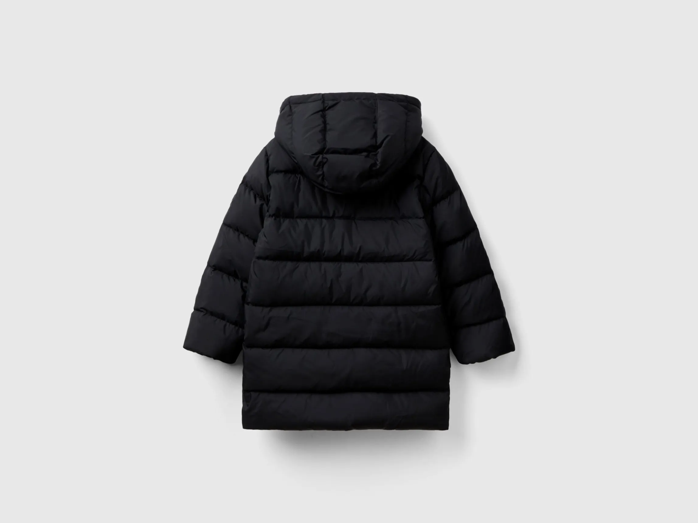 Padded jacket with removable hood