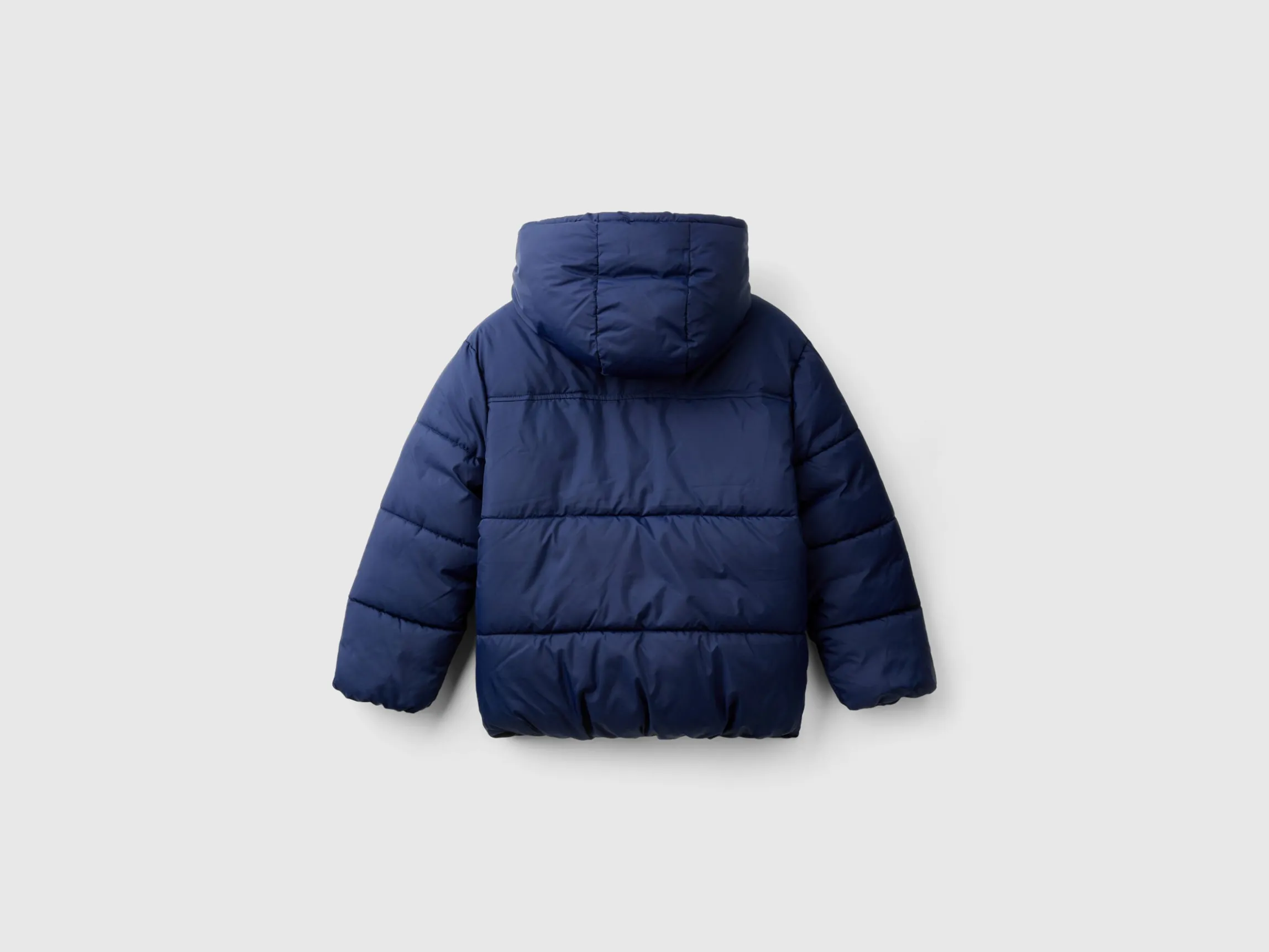 Padded jacket with teddy interior