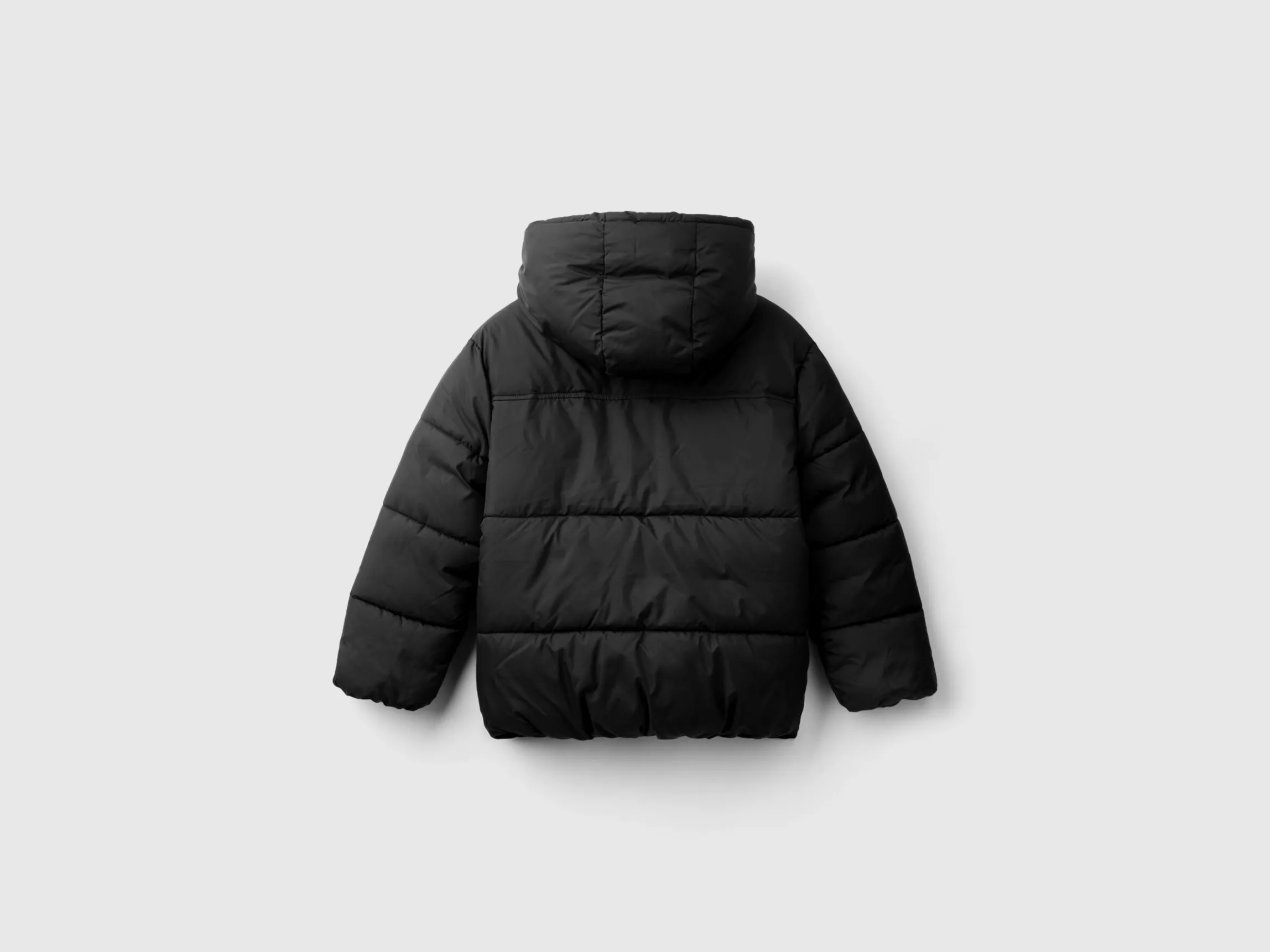 Padded jacket with teddy interior