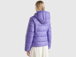 Padded puffer jacket with recycled wadding